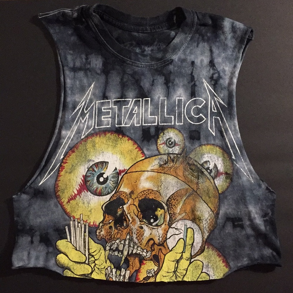 Bravado Metallica Muscle Cropped Tee